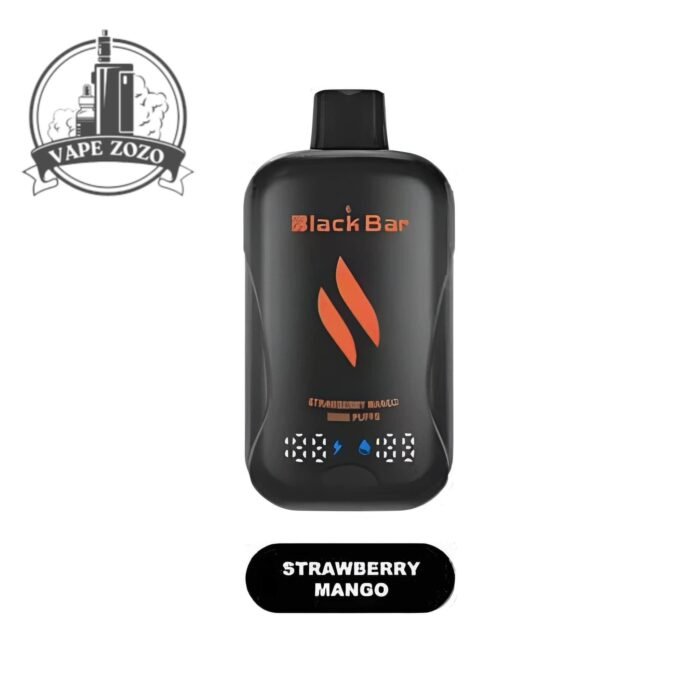 black bar 30000 puffs disposable vape in dubai strawberry mango