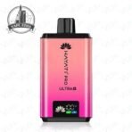 hayati pro ultra 50000 puffs disposable vape in dubai straw cranderry cherry ice