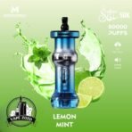mosmo sultan 50k puffs shisha style 50mg disposable vape in dubai lemon mint