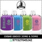 oxbar g8000 2 5 8000 puffs disposable vape in dubai