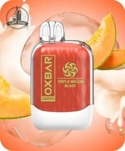 oxbar g8000 2 5 8000 puffs disposable vape in dubai triple melon blast