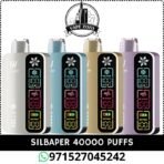 silvaper 4 mode adjustable ice 40000 puffs disposable vape in dubai