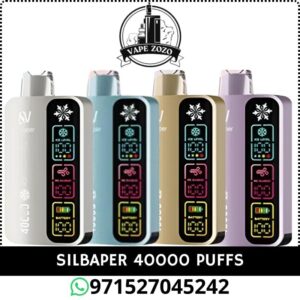 Silvaper 4 Mode Adjustable Ice 40000 Puffs Disposable Vape In Dubai