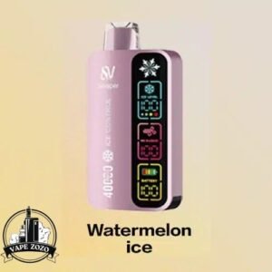 silvaper 4 mode adjustable ice 40000 puffs disposable vape in dubai watermelon ice