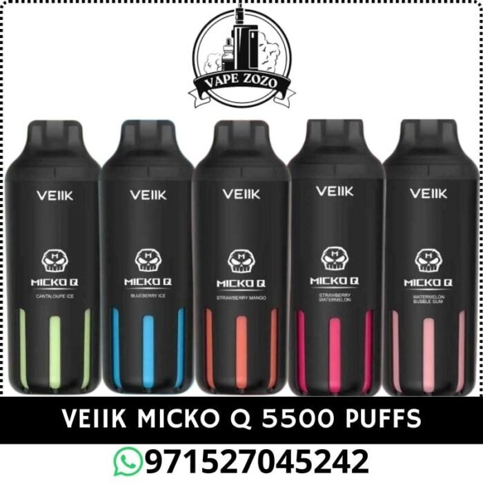 veiik micko q 5500 puffs 30mg disposable vape in dubai