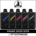 vishbar 20000 puffs disposable vape in dubai