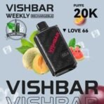 vishbar 20000 puffs disposable vape in dubai love 66