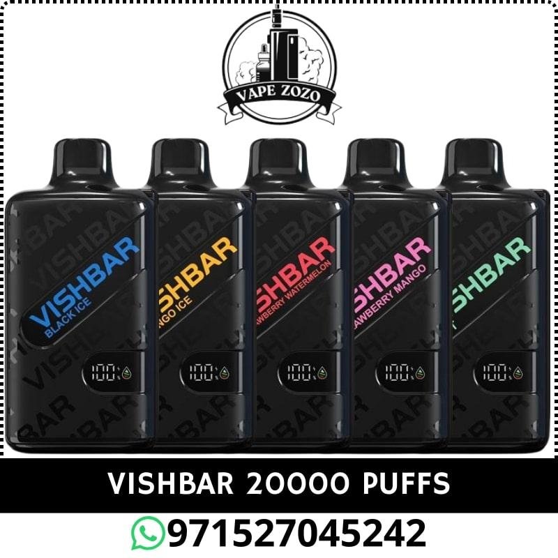 vishbar 20000 puffs disposable vape in dubai