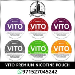 Vito Premium Nicotine Pouch 3mg 6mg 10mg 14mg 17mg In Dubai