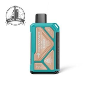 zgar sorna 50k puffs disposable vape in dubai peach ice