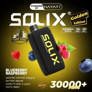 Hayati Solix 30000 Puffs Disposbale Blueberry Raspberry