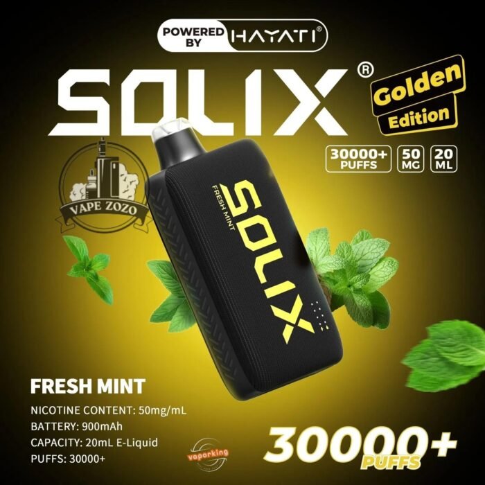 Hayati Solix 30000 Puffs Disposbale Fresh Mint