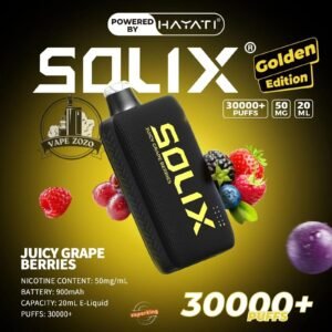 Hayati Solix 30000 Puffs Disposbale Juicy Grape Berries