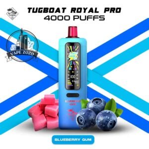 Tugboat Royal Pro 40000 Puffs Blueberry Gum Disposable Vape In UAE