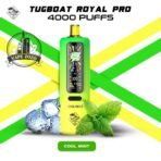 Tugboat Royal Pro 40000 Puffs Cool Mint Disposable Vape In UAE
