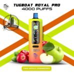 Tugboat Royal Pro 40000 Puffs Two Apple Cranberry Disposable Vape In UAE