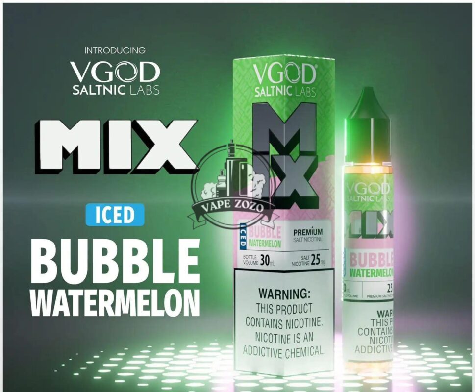 VGOD Iced Mix Series Salt ICED Bubble Watermelon 30ML