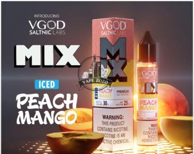 VGOD Iced Mix Series Salt ICED Peach Mango 30ML