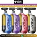 dr vapes oxbar panther x 50000 puffs disposable vape in dubai
