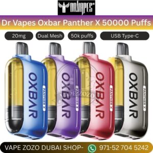 Dr Vapes Oxbar Panther X 50000 Puffs Disposable Vape In Dubai
