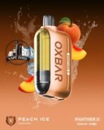 dr vapes oxbar panther x 50000 puffs disposable vape peach ice