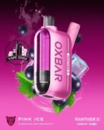 dr vapes oxbar panther x 50000 puffs disposable vape pink ice