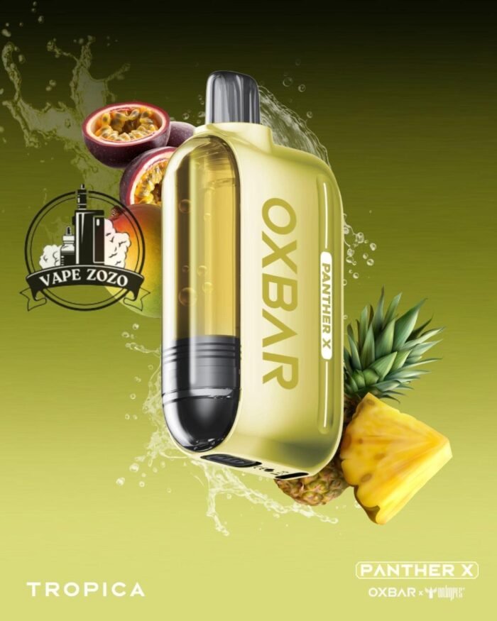 dr vapes oxbar panther x 50000 puffs disposable vape tropical