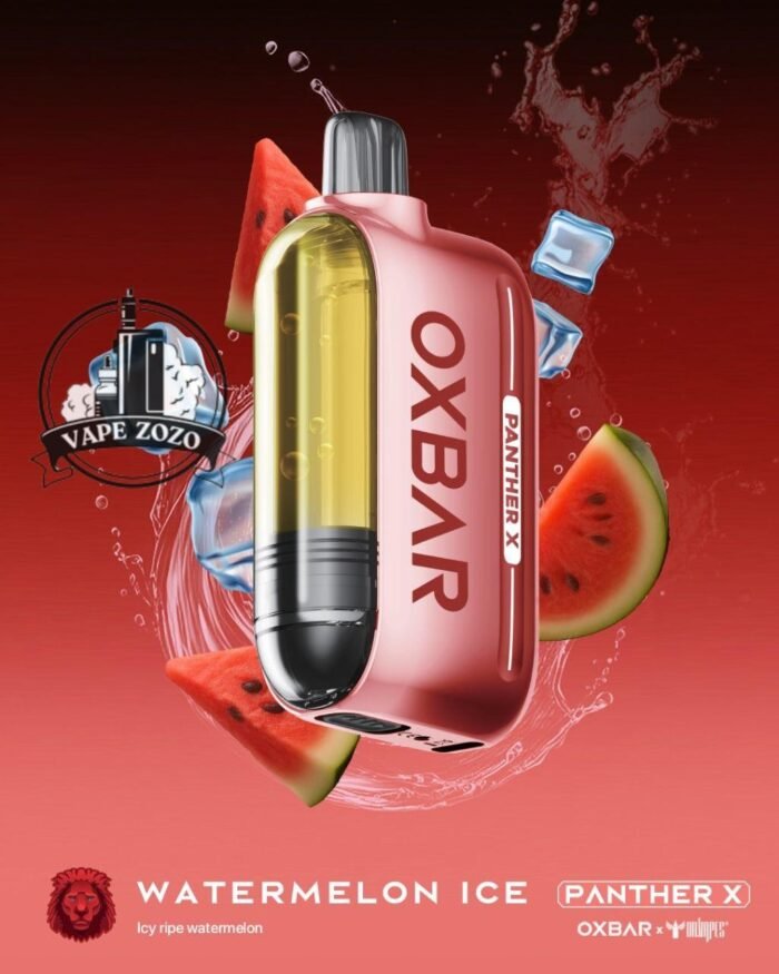 dr vapes oxbar panther x 50000 puffs disposable vape watermelon ice