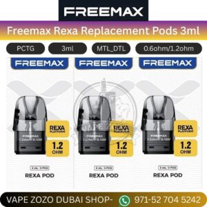 Freemax Rexa Replacement Pods 3ml In Uae