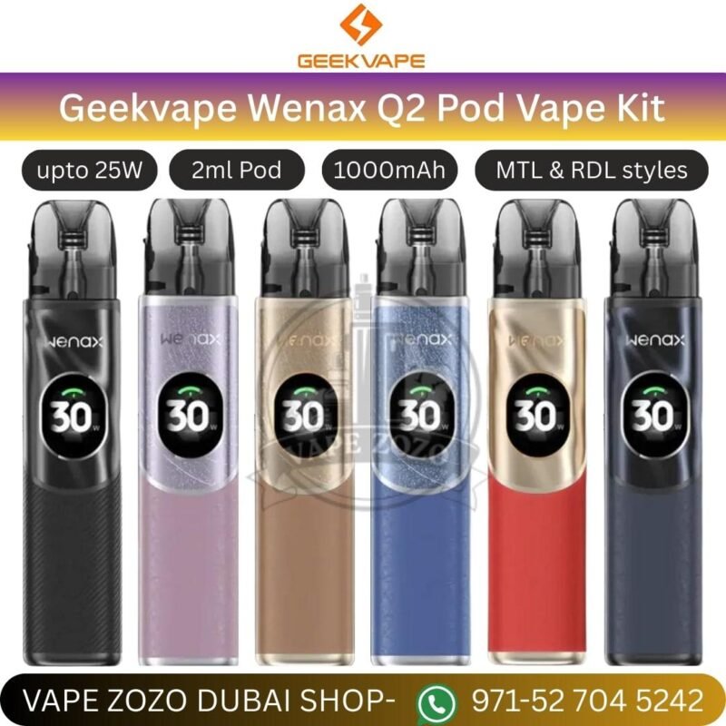 geekvape wenax q2 pod vape kit in dubai