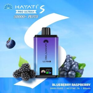 hayati pro ultra plus 50000 puffs blueberry raspberry