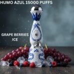 humo azul 15000 puffs grape berries ice