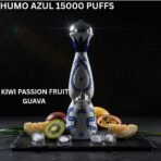humo azul 15000 puffs kiwi passion fruit guava