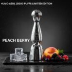 humo azul 15000 puffs peach berry