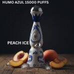 humo azul 15000 puffs peach ice