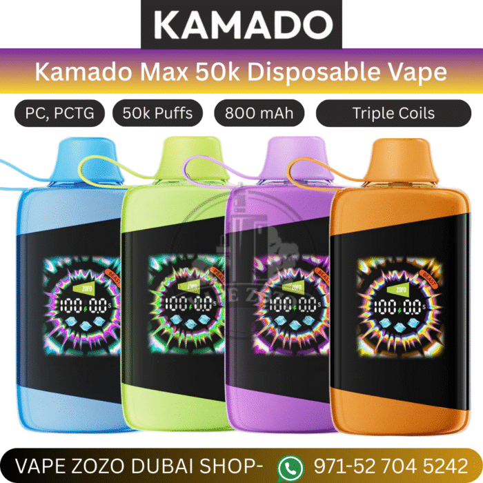 kamado max 50k disposable vape in dubai