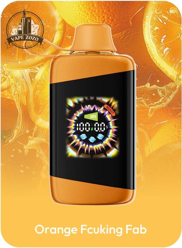 kamado max 50k disposable vape in dubai orange fucking fab