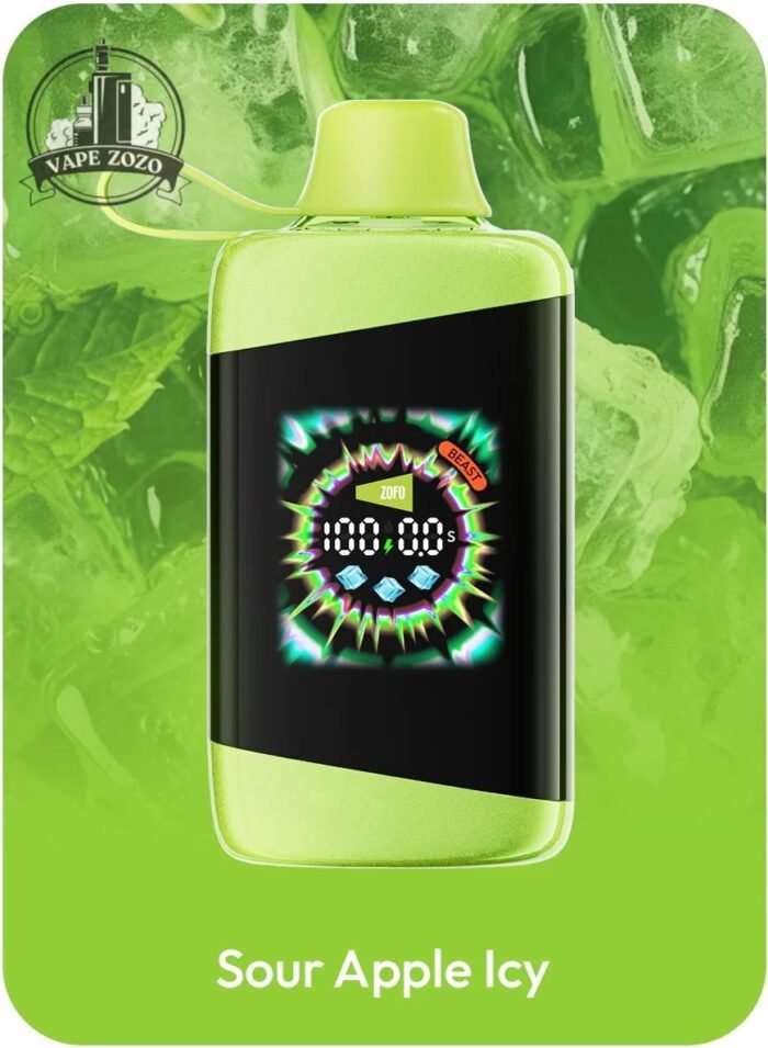 kamado max 50k disposable vape in dubai sour apple icy