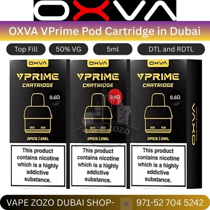 oxva vprime pod cartridge pack of 2 in uae dubai