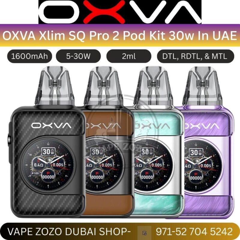 oxva xlim sq pro 2 pod kit 30w in uae