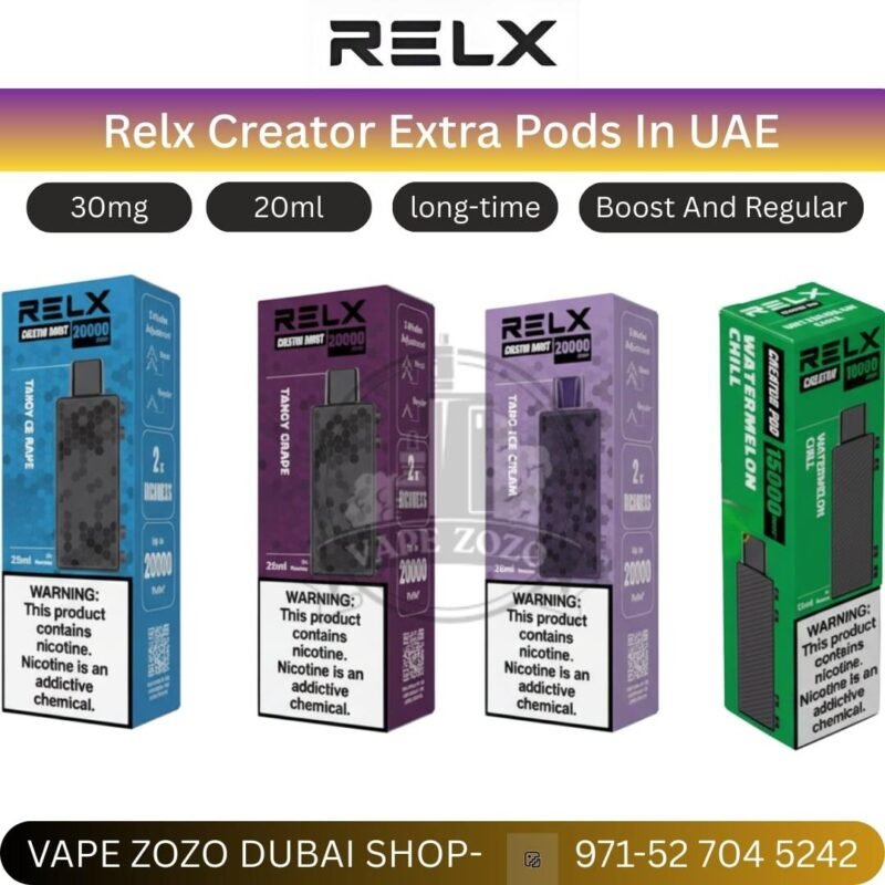 relx creator extra pods 1pcs pack in uae