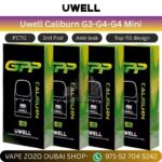 Uwell Caliburn G3 G4 G4 Mini Compatible Gpp 3ml Pod Cartridge In Dubai