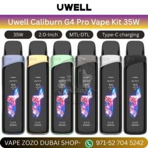 Uwell Caliburn G4 Pro Vape Kit 1800mah 35w In Uae