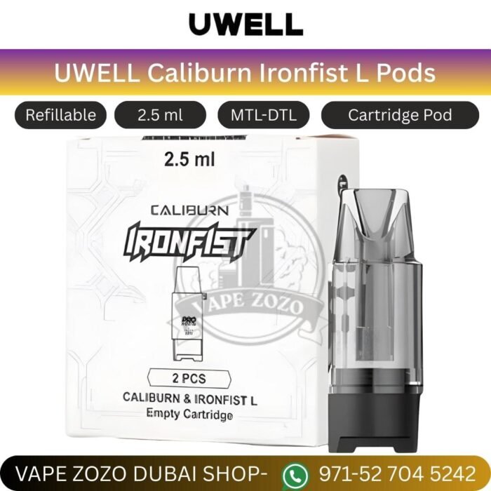 uwell caliburn ironfist l pods