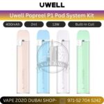 Uwell Popreel P1 Pod System Kit 400mah 13w In Uae