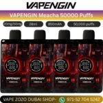 vapengin meacha 50000 puffs disposable vape kit in uae