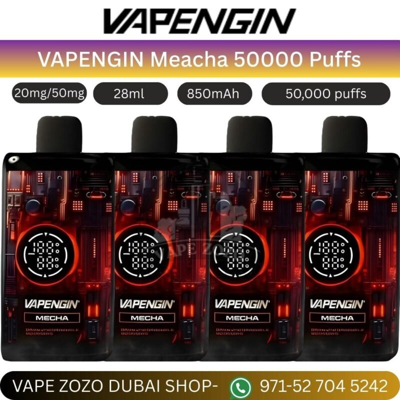vapengin meacha 50000 puffs disposable vape kit in uae