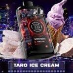 vapengin meacha 50000 puffs disposable vape kit in uae taro ice cream