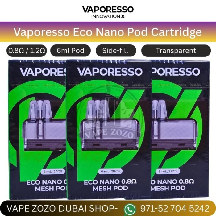 vaporesso eco nano pod cartridge in dubai