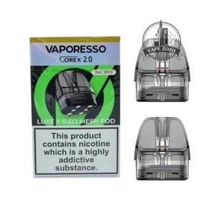 vaporesso luxe x series pods cartridge 5ml 0.6ohm
